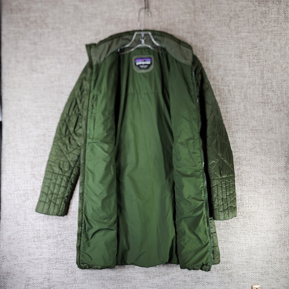Patagonia Radalie Parka Jacket Womens S Olive Insulated Quilted Puffer Coat - Picture 11 of 14